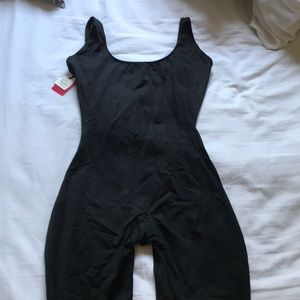 Spanx slimming open bust suit